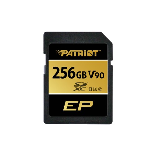 Memory card PATRIOT V90 256GB SDXC UHS-II U3 Class 10 (PEF256GEP92SDX) Memory card PATRIOT V90 256GB SDXC UHS-II U3 Class 10 (PEF256GEP92SDX)