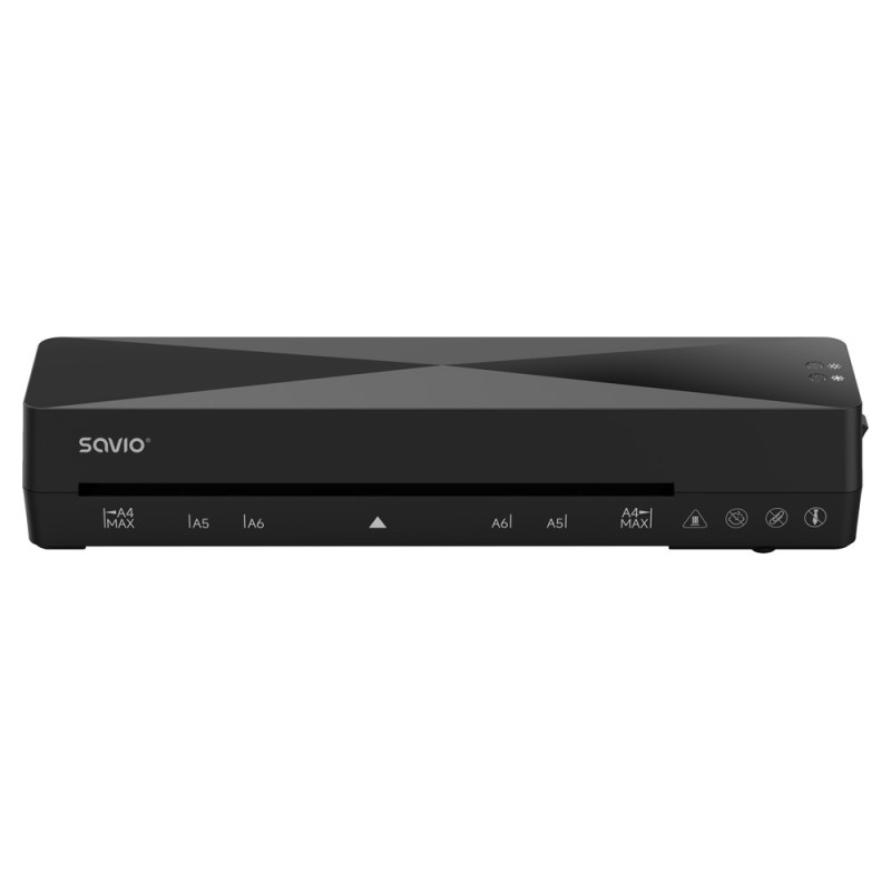 Savio LR-01/B laminator Cold/hot laminator 320 mm/min Black Savio LR-01/B laminator Cold/hot laminator 320 mm/min Black