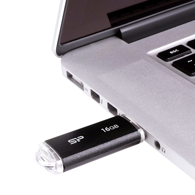 Silicon Power Ultima U02 USB flash drive 16 GB USB Type-A 2.0 Black Silicon Power Ultima U02 USB flash drive 16 GB USB Type-A 2.0 Black