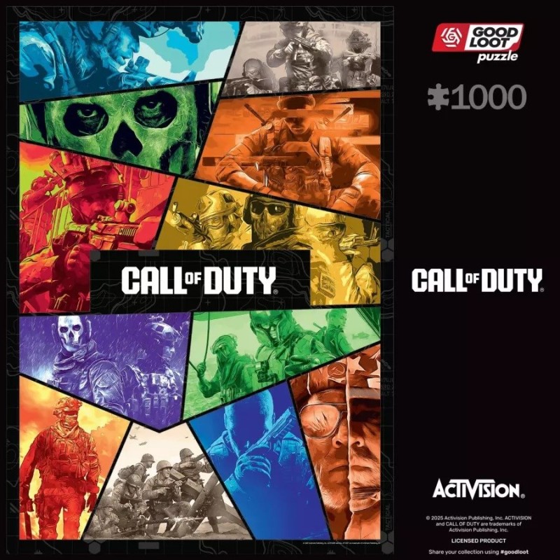 Puzzle Good Loot Gaming - Call of Duty: Operators Collage 1000 pc(s) Puzzle Good Loot Gaming - Call of Duty: Operators Collage 1000 pc(s)