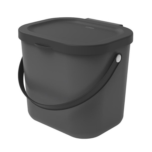 ROTHO Albula Anthracite - waste sorting container - 6l ROTHO Albula Anthracite - waste sorting container - 6l