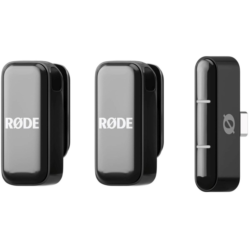 RØDE Wireless Micro - 2-channel digital wireless system, USB-C, black