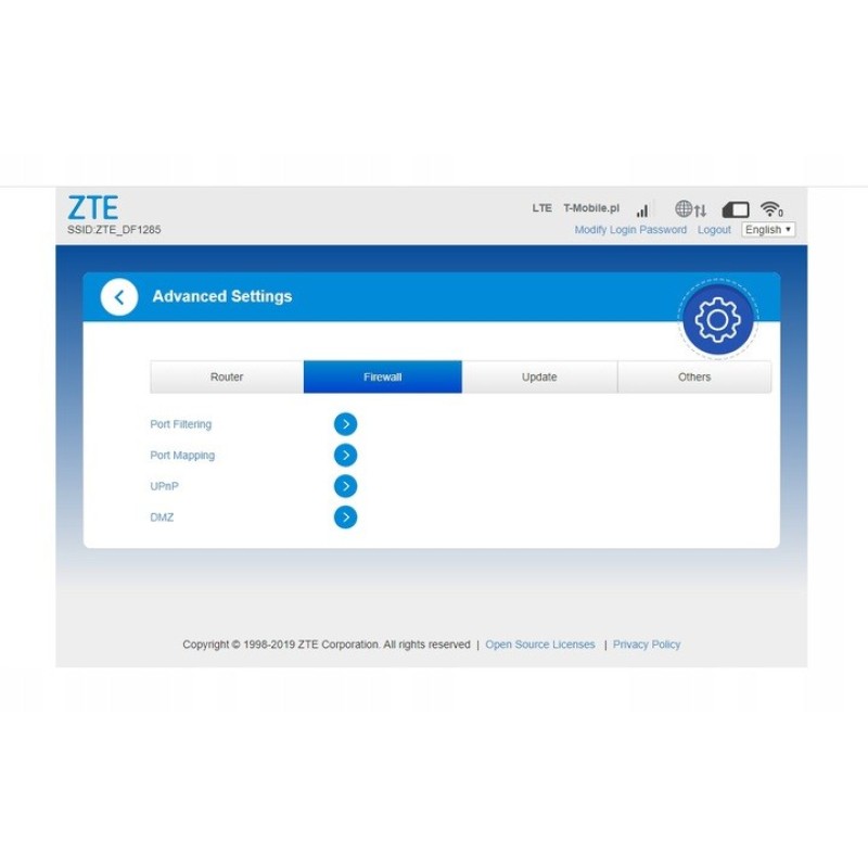 ZTE LTE MF79U cellular network device Cellular network modem ZTE LTE MF79U cellular network device Cellular network modem