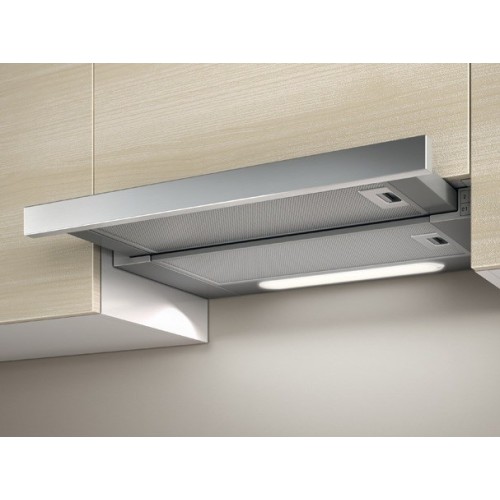 Elica ELITE14 LUX GRIX/A/60 Built-under Silver, Stainless steel 336 m³/h