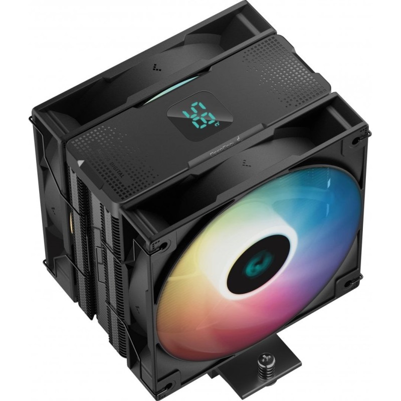 DeepCool AG400 Digital Plus Processor Air cooler 12 cm Black 1 pc(s) DeepCool AG400 Digital Plus Processor Air cooler 12 cm Black 1 pc(s)