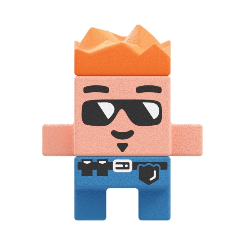 MARIOINEX Mini Waffle City Police Station Building Blocks, 280 pieces