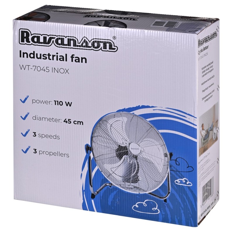 Esperanza EHF001WE household fan Grey, White Esperanza EHF001WE household fan Grey, White