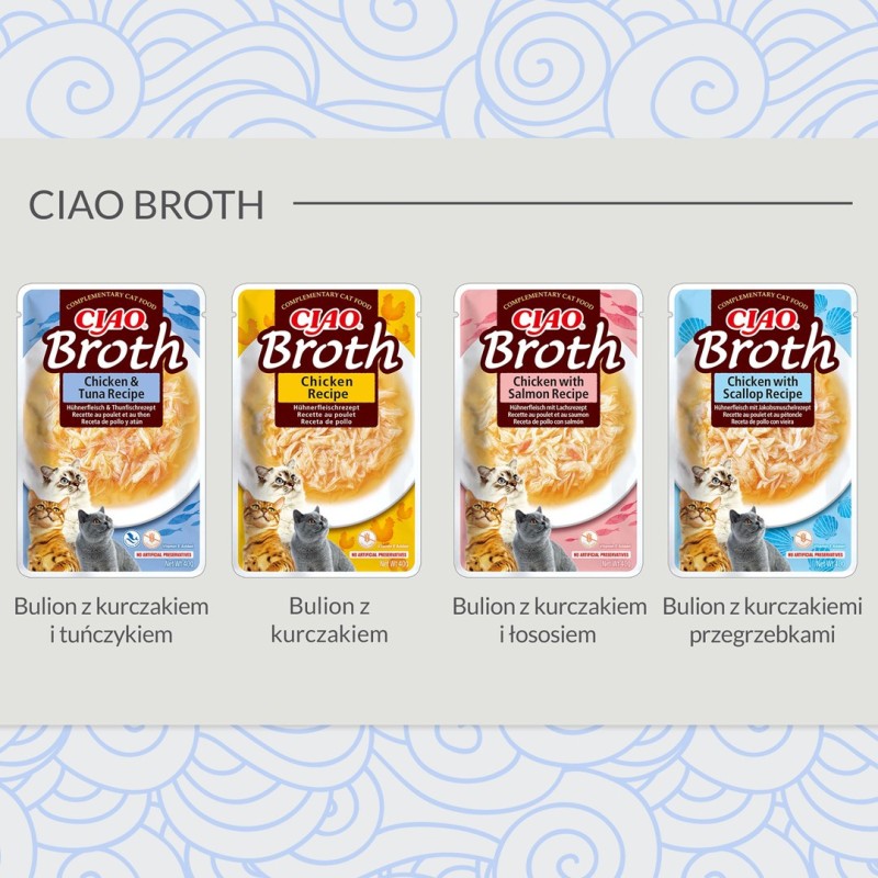 INABA Ciao Broth Chicken & Tuna - cat treats - 40g INABA Ciao Broth Chicken & Tuna - cat treats - 40g