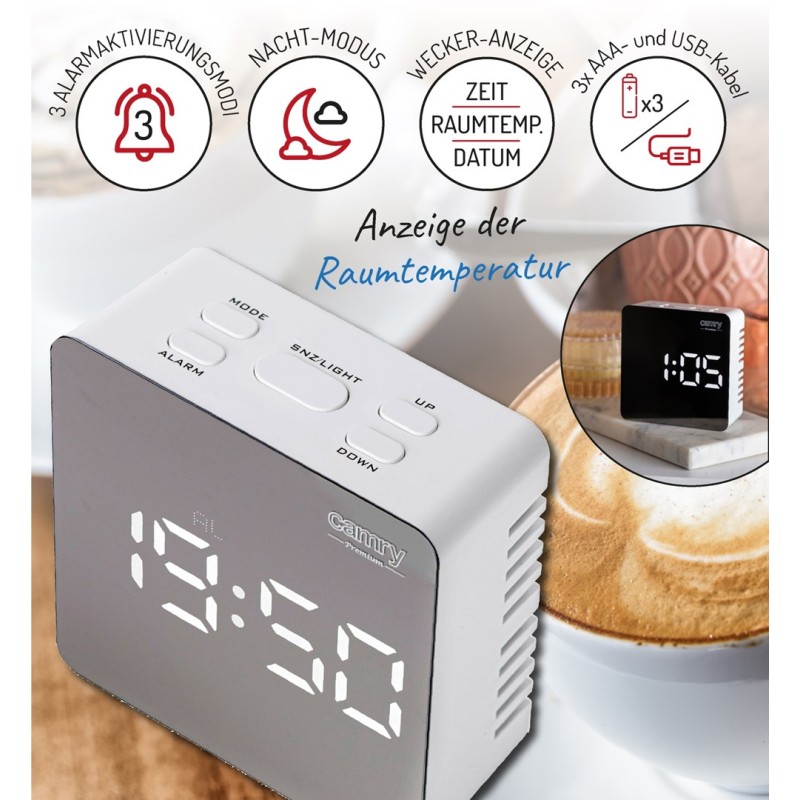 CAMRY CR 1150w LED Alarm Clock CAMRY CR 1150w LED Alarm Clock