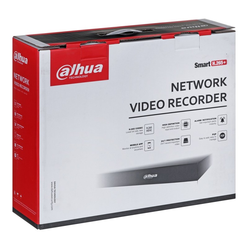 Dahua Technology NVR4204-P-4KS2/L network video recorder 1U Black Dahua Technology NVR4204-P-4KS2/L network video recorder 1U Black