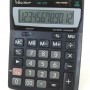 Vector KAV DK-222 office calculator, 12 digits, 103 x 137 mm, black