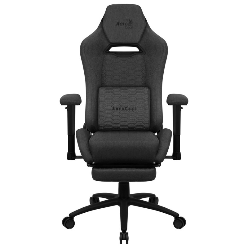 Aerocool ROYALASHBK Premium Ergonomic Gaming Chair Legrests Aeroweave Technology Black Aerocool ROYALASHBK Premium Ergonomic Gaming Chair Legrests Aeroweave Technology Black