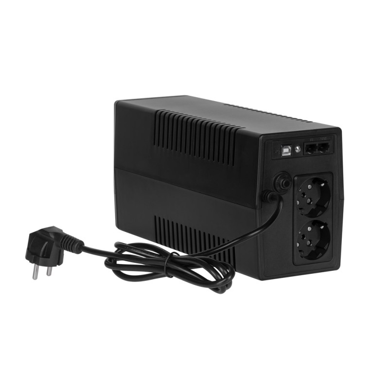 Rebel Nanopower Plus 1000 UPS | Off-line | Sinusoida| 1000VA | 600W | LCD | USB Rebel Nanopower Plus 1000 UPS | Off-line | Sinusoida| 1000VA | 600W | LCD | USB