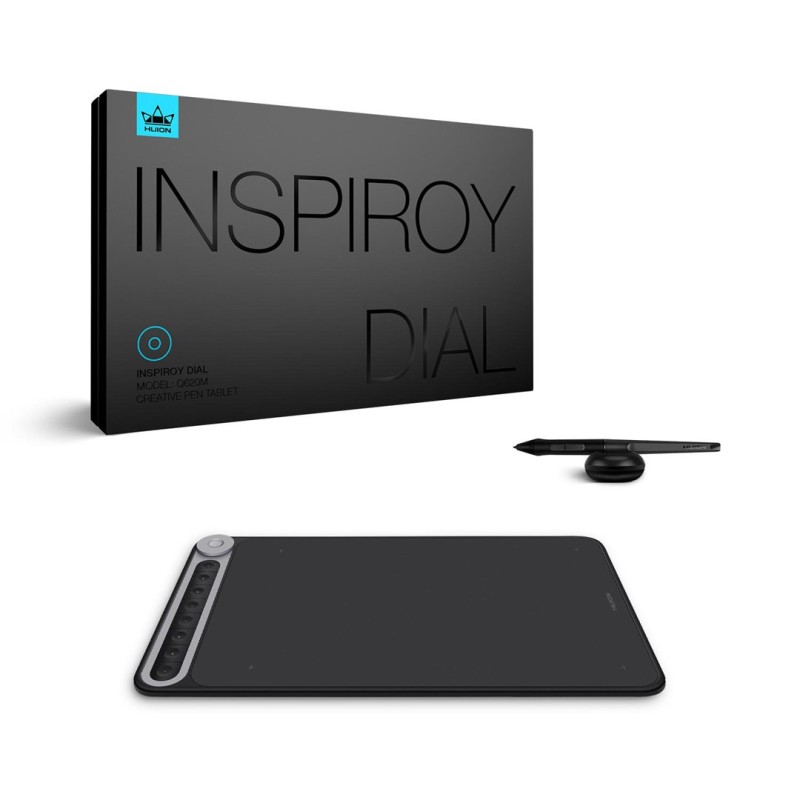 HUION Q620M graphic tablet 5080 lpi 266.7 x 166.7 mm USB Black HUION Q620M graphic tablet 5080 lpi 266.7 x 166.7 mm USB Black