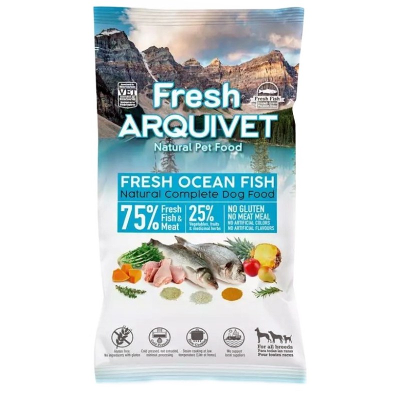 ARQUIVET Fresh Fish - dry dog food - 100g