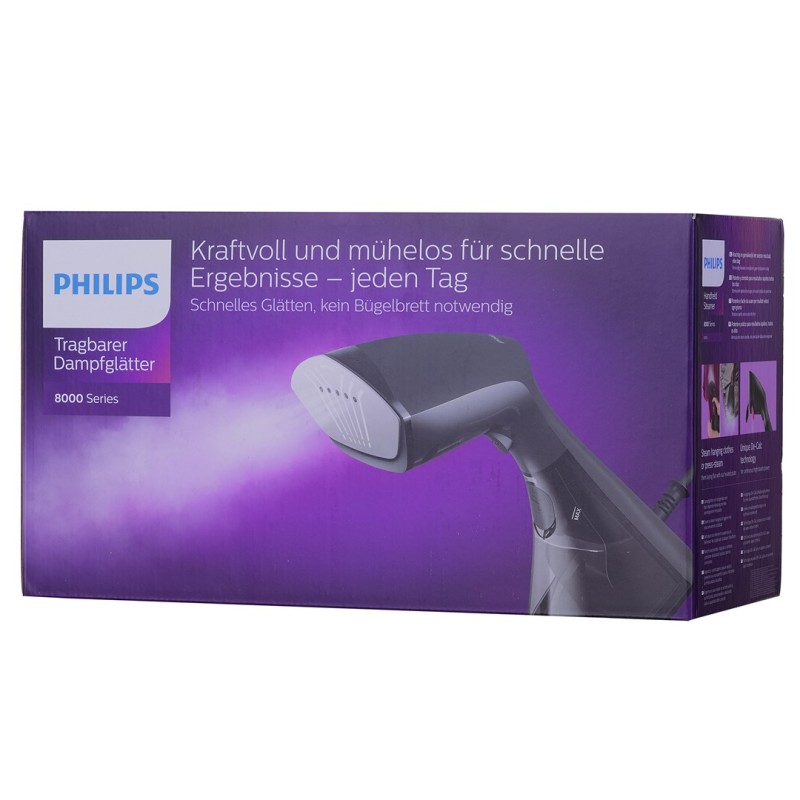 Philips GC800/80 steam cleaner Portable steam cleaner 0.23 L 1600 W Black, Silver Philips GC800/80 steam cleaner Portable steam cleaner 0.23 L 1600 W Black, Silver