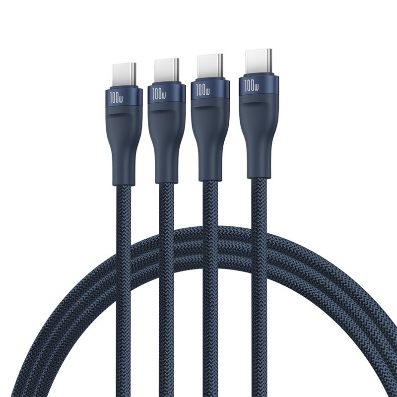 Baseus Flash Series Type C to C+C+C fast charging cable 480 Mbps Blue Baseus Flash Series Type C to C+C+C fast charging cable 480 Mbps Blue