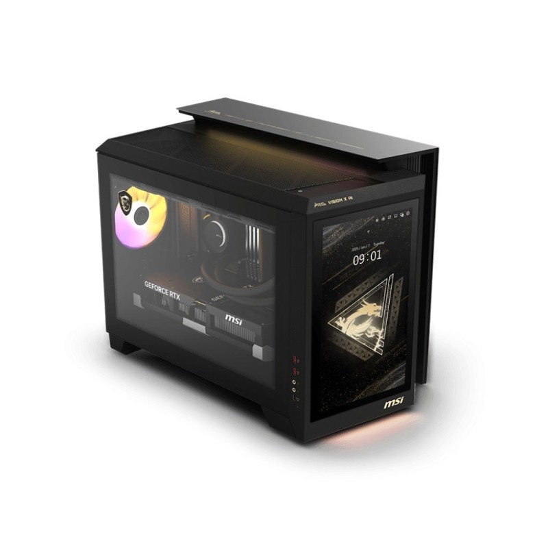MSI MEG Vision X AI 2NVV7-004EU Ultra 7 265K 32GB DDR5 SSD2TB GeForce RTX 5080 16GB VENTUS 3X BE200 WiFi 7+BT Win11 Black MSI MEG Vision X AI 2NVV7-004EU Ultra 7 265K 32GB DDR5 SSD2TB GeForce RTX 5080 16GB VENTUS 3X BE200 WiFi 7+BT Win11 Black