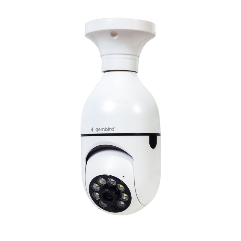 Gembird TSL-CAM-WRHD-01 Smart rotating wifi camera, E27, 1080p Gembird TSL-CAM-WRHD-01 Smart rotating wifi camera, E27, 1080p