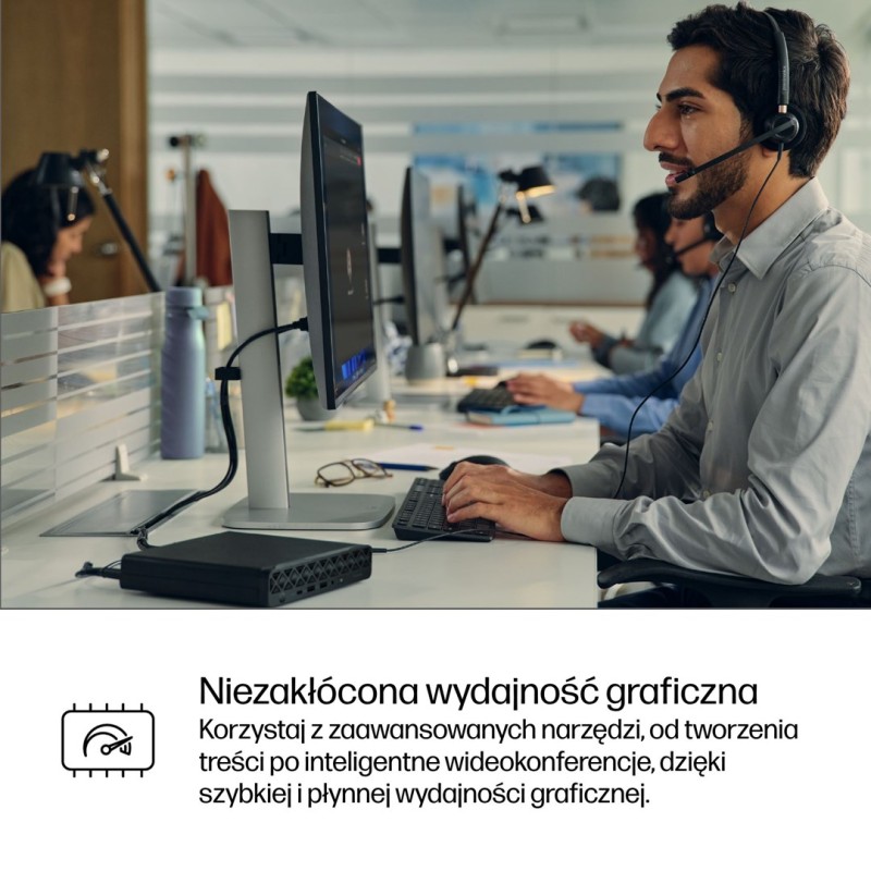 HP ProDesk 4 G1i AI PC Intel Core Ultra 7 265T 16 GB DDR5-SDRAM 1 TB SSD Windows 11 Pro Mini PC Black