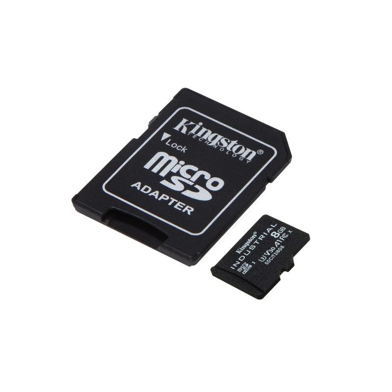Kingston Technology Industrial 8 GB MicroSDHC UHS-I Class 10