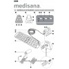 Bubble Bath mat Medisana BBS Bath Spa Bubble Bath mat Medisana BBS Bath Spa