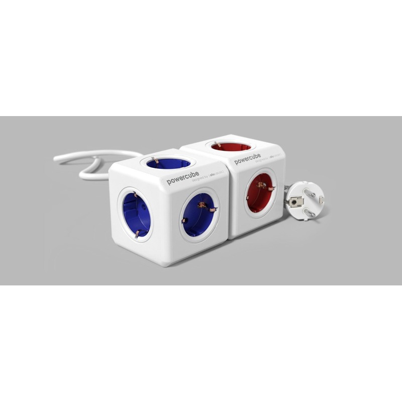 Allocacoc PowerCube power extension 1.5 m 5 AC outlet(s) Indoor Red, White Allocacoc PowerCube power extension 1.5 m 5 AC outlet(s) Indoor Red, White