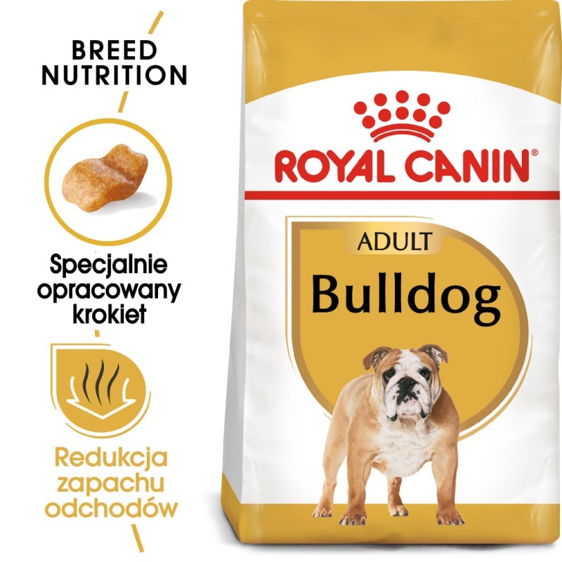 ROYAL CANIN Bulldog Adult - dry dog food - 12 kg ROYAL CANIN Bulldog Adult - dry dog food - 12 kg