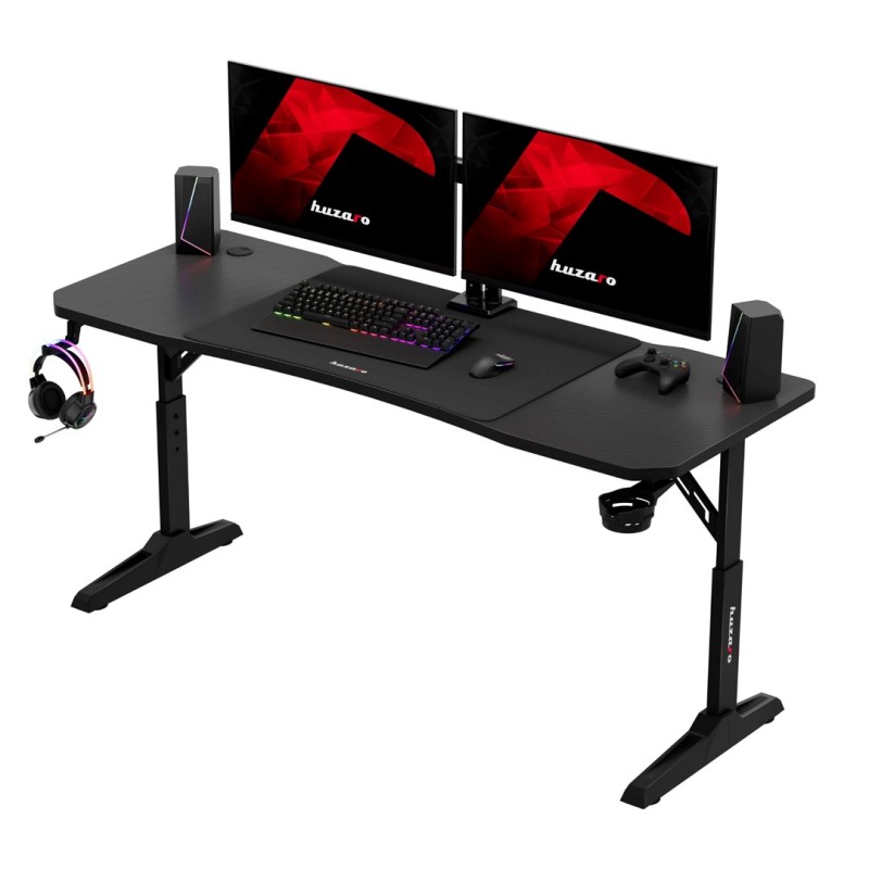 Huzaro Hero 4.6 Black gaming desk Huzaro Hero 4.6 Black gaming desk