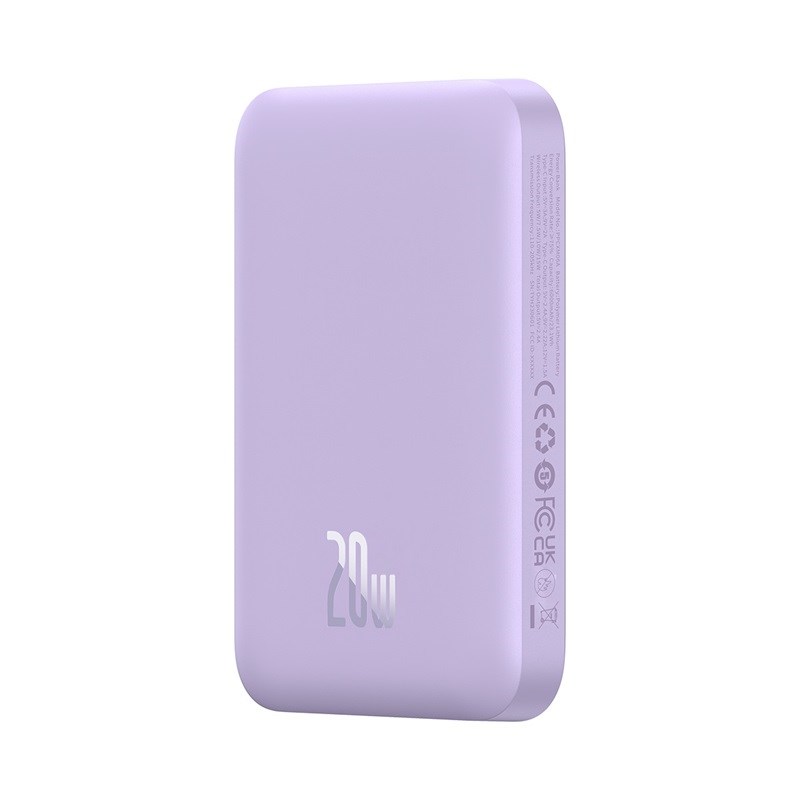 Baseus Magnetic Mini Air P10059002513-00 Lithium polymer power bank 6000 mAh Purple Baseus Magnetic Mini Air P10059002513-00 Lithium polymer power bank 6000 mAh Purple