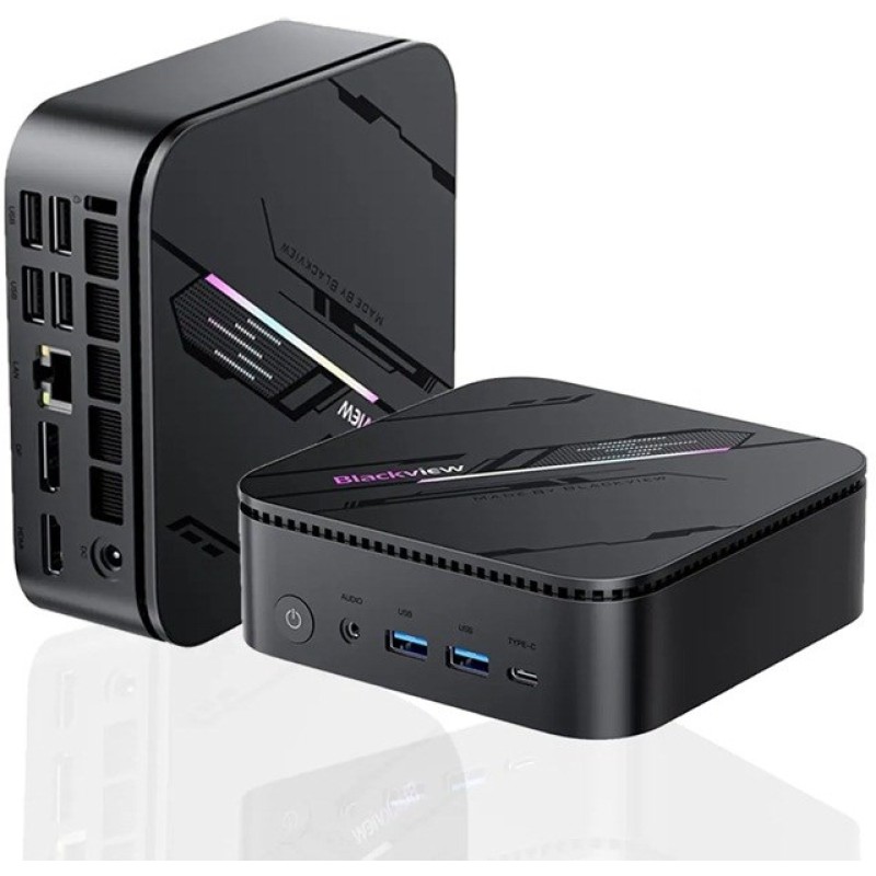 Mini PC Blackview MP100 Pro I5-12450H 16GB 1TB W11 PRO Black Mini PC Blackview MP100 Pro I5-12450H 16GB 1TB W11 PRO Black