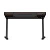 ACTIVEJET desk with electric height adjustment 140x70 ET119W-C black/walnut ACTIVEJET desk with electric height adjustment 140x70 ET119W-C black/walnut