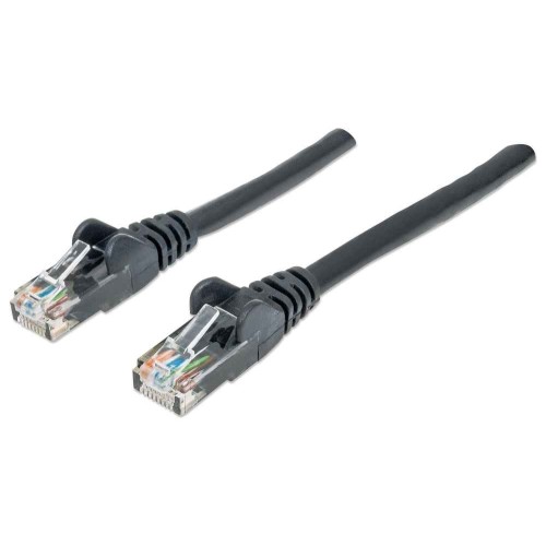 Intellinet Network Patch Cable, Cat6, 3m, Black, CCA, U/UTP, PVC, RJ45, Gold Plated Contacts, Snagless, Booted, Lifetime Warranty, Polybag Intellinet Network Patch Cable, Cat6, 3m, Black, CCA, U/UTP, PVC, RJ45, Gold Plated Contacts, Snagless, Booted, Lifetime Warranty, Polybag