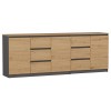 Topeshop COSTA ANT/ART BA KPL chest of drawers Topeshop COSTA ANT/ART BA KPL chest of drawers