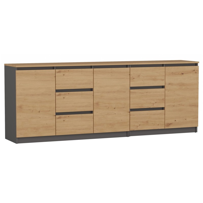 Topeshop COSTA ANT/ART BA KPL chest of drawers Topeshop COSTA ANT/ART BA KPL chest of drawers
