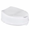 High raising toilet seat with flap High raising toilet seat with flap