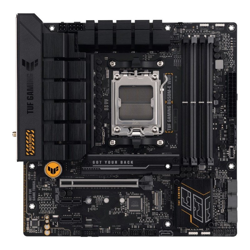 ASUS TUF GAMING B650M-E WIFI AMD B650 Socket AM5 micro ATX ASUS TUF GAMING B650M-E WIFI AMD B650 Socket AM5 micro ATX