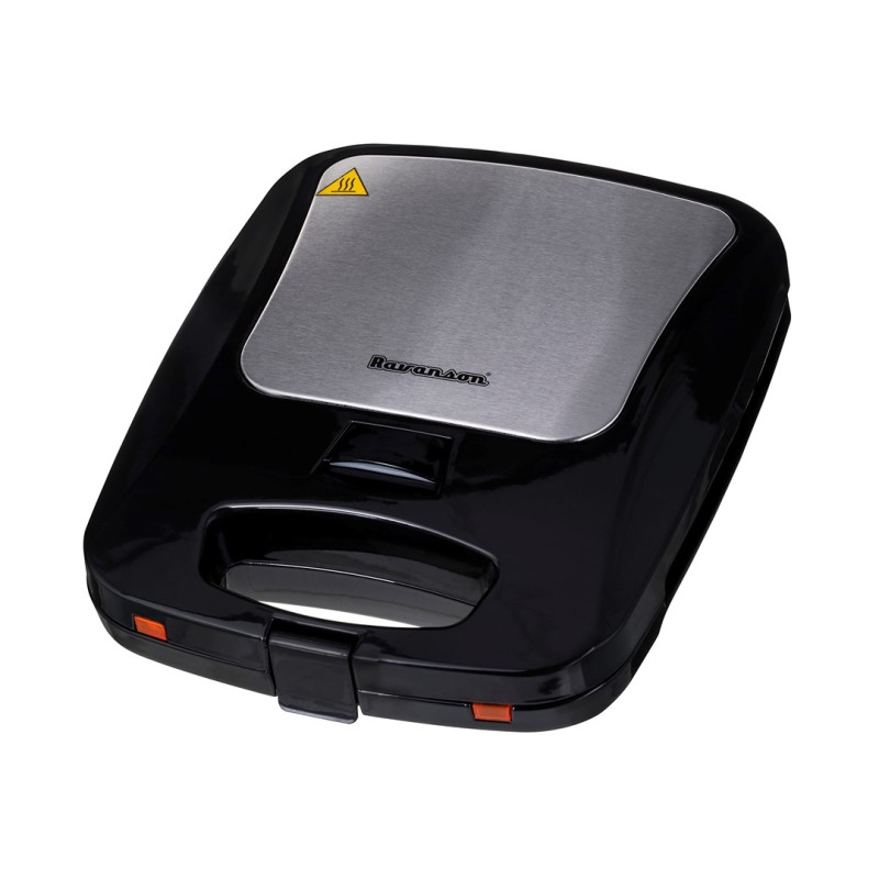 Toaster Ravanson OP-7050 Black, Silver 1200 W