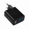 Gembird TA-UC-PDQC30LCD-BK-02 mobile device charger Universal Black AC Fast charging Indoor Gembird TA-UC-PDQC30LCD-BK-02 mobile device charger Universal Black AC Fast charging Indoor