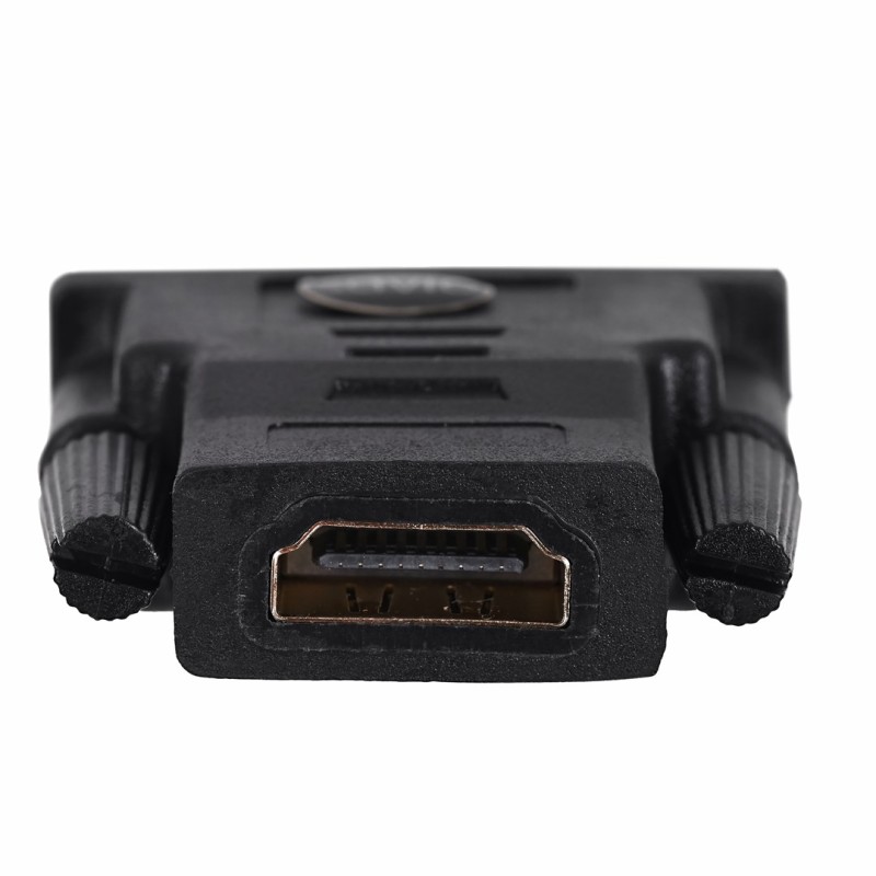 Savio CL-21 cable gender changer DVI HDMI Black Savio CL-21 cable gender changer DVI HDMI Black