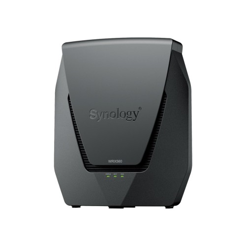 Synology WRX560 wireless router Gigabit Ethernet Dual-band (2.4 GHz / 5 GHz) Black Synology WRX560 wireless router Gigabit Ethernet Dual-band (2.4 GHz / 5 GHz) Black