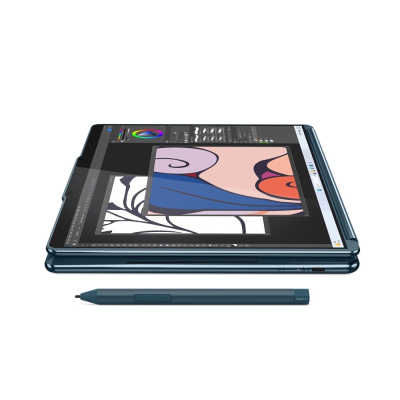 Lenovo Yoga Book 9 13IMU9 Intel Core Ultra 7 155U Hybrid (2-in-1) 33.8 cm (13.3 Lenovo Yoga Book 9 13IMU9 Intel Core Ultra 7 155U Hybrid (2-in-1) 33.8 cm (13.3