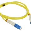 Alantec FOC-LCLC-9SMD-1 InfiniBand/fibre optic cable 1 m LC Yellow