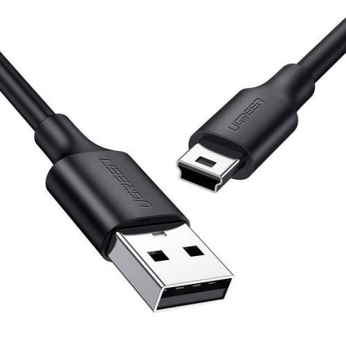 Ugreen USB cable - mini USB 480 Mbps 1,5m (black) Ugreen USB cable - mini USB 480 Mbps 1,5m (black)