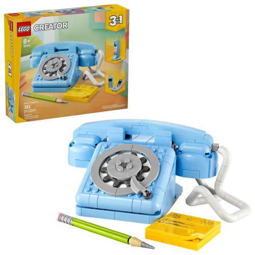 LEGO CREATOR 3 IN 1 31174 Retro Telephone LEGO CREATOR 3 IN 1 31174 Retro Telephone