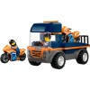 LEGO CITY 60491 Motorcycle Transporter
