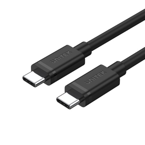 UNITEK Y-C477BK01-2M USB cable USB 3.2 Gen 1 (3.1 Gen 1) USB C Black