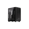 MSI MAG FORGE M100A computer case Micro Tower Black, Transparent