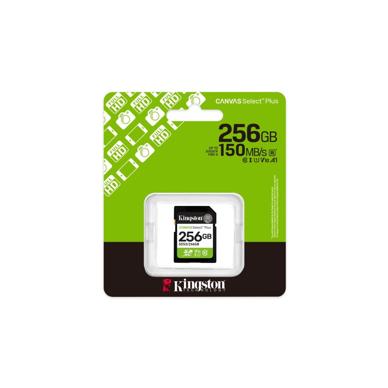 Kingston Technology 1TB microSDXC Canvas Select Plus Gen3 150MB/s A1 Card + Adapter
