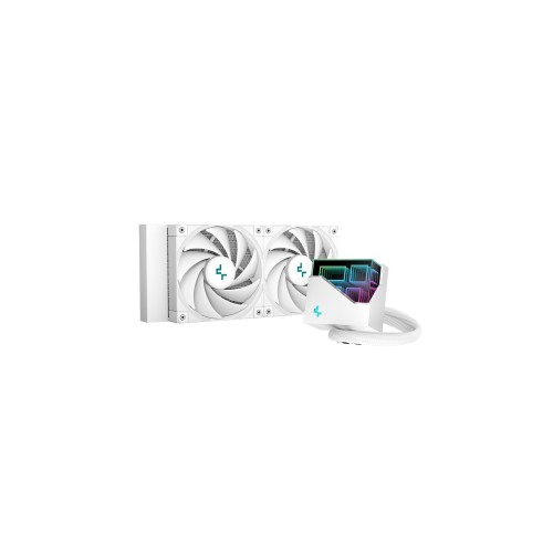DeepCool LT520 WH Processor All-in-one liquid cooler 12 cm White 1 pc(s) DeepCool LT520 WH Processor All-in-one liquid cooler 12 cm White 1 pc(s)